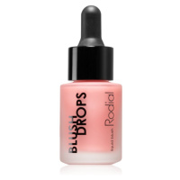 Rodial Blush Drops tekutá tvářenka a lesk na rty dodávající hydrataci a lesk odstín Frosted Pink