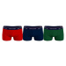 boxerky střední 3-pack Tommy Hilfiger - Premium essentials Man desert sky/terrain/primary red