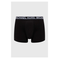 Boxerky Michael Kors 3-pack pánské, černá barva