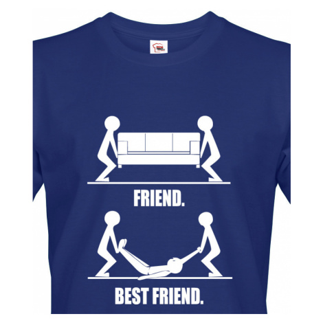Triko s potiskem pro kamarády Best Friend ideální tričko na rozlučku BezvaTriko