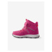 Tmavě růžové holčičí kotníkové nepromokavé boty Reima Vilkas