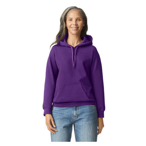 Gildan Unisex mikina s kapucí GSF500 Purple