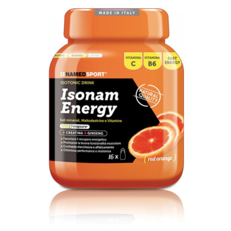 NAMEDSPORT Isonam Energy 480 g, Isotonické pití v prášku s vitamíny, minerály a kreatinem Varian