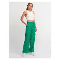 Dilvin 70698 Víceúčelové Kapsáčové Kalhoty-Zelené