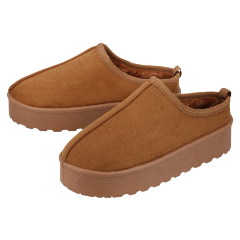 esmara® Dámská domácí obuv (hnědá)