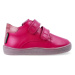 BUNDGAARD BLAKE VELCRO Dark Pink VB | Dětské celoroční barefoot boty