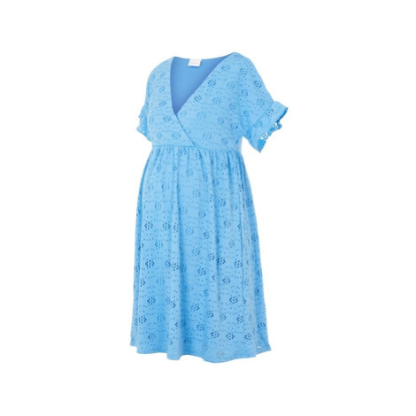 Mamalicious kojící šaty TESS MLDINNA Azure Blue Mama Licious