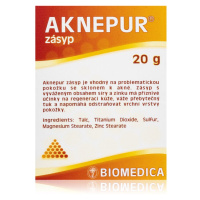 Biomedica Aknepur sypký pudr pro problematickou pleť, akné 20 g