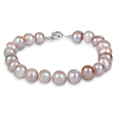 JwL Luxury Pearls Náramek z pravých růžových perel JL0361