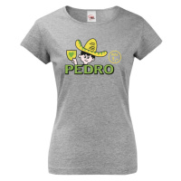Dámské tričko s potlačou Pedro - retro tričko