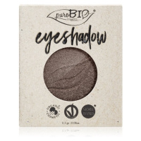 puroBIO Cosmetics Compact Eyeshadows oční stíny náhradní náplň odstín 19 Intense Gray 2,5 g