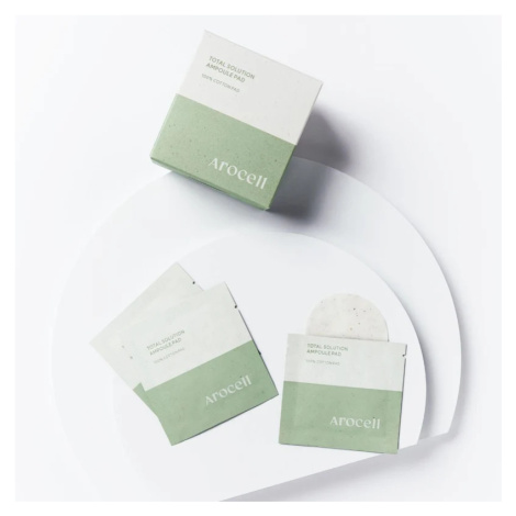 AROCELL - TOTAL SOLUTION AMPOULE PAD - Tonerové polštářky s peptidy a rostlinným retinolem  28x3