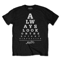 Monty Python Tričko Unisex Bright Side Eye Test Black