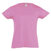 SOĽS Cherry Dívčí triko s krátkým rukávem SL11981 Orchid pink