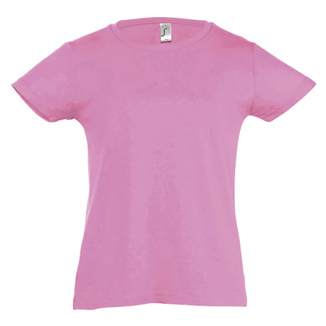 SOĽS Cherry Dívčí triko s krátkým rukávem SL11981 Orchid pink SOL'S