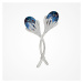 Éternelle Luxusní brož Swarovski Elements Fabiana B8079-Z-167(1) Modrá