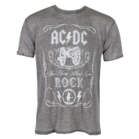 Tričko metal pánské AC-DC - Cannon Swig - ROCK OFF - ACDCBO02MC