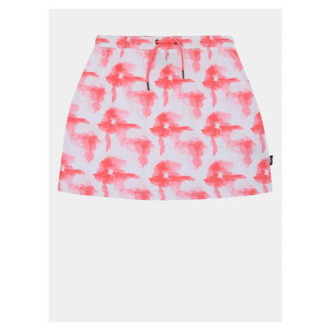 Bílo-růžová holčičí vzorovaná sukně SAM 73