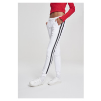 Dámské tepláky // Urban Classics Ladies College Contrast Sweatpants white/black/white