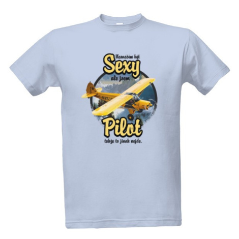 Pánské tričko Sexy pilot