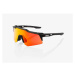 100% Speedcraft SL cyklistické brýle Soft Tact Black/HiPER Red Multilayer Mirror Lens