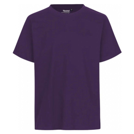Unisex tričko s krátkým rukávem z organické bavlny 155 g/m Neutral