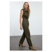 Trendyol Dark Khaki Jumpsuit