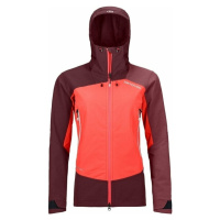 Ortovox Westalpen Softshell Jacket W Coral Outdorová bunda