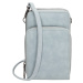 Dámská kabelka na telefon/peněženka s popruhem přes rameno Beagles Marbella - světle modrá - na 