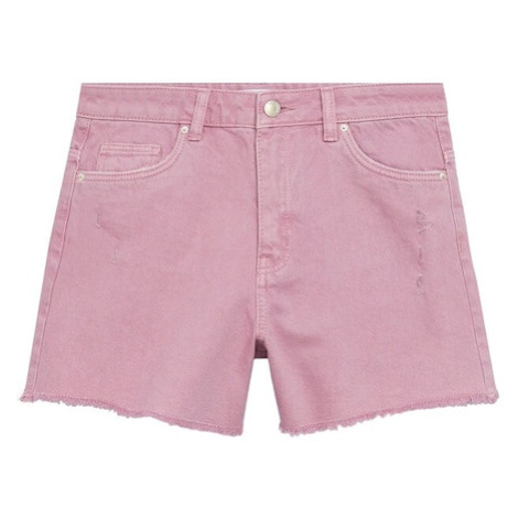 MANGO KIDS Kalhoty pink
