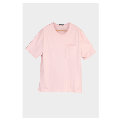 Trendyol Pink Men's Oversize T-Shirt