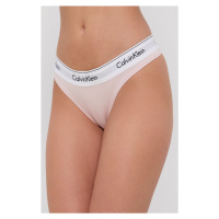 Tanga Calvin Klein Underwear růžová barva, 0000F3786E