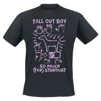 Fall Out Boy Pink Dog So Much Stardust Tričko černá