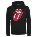 Mister Tee Mikina 'Rolling Stones Tongue' červená / černá