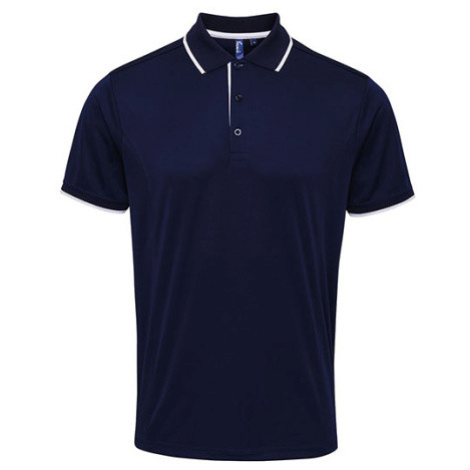 Premier Workwear Pánské funkční polo triko PR618 Navy