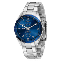 Sector R3253516004 series 770 dual time 44mm