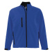SOĽS Relax Pánská softshellová bunda SL46600 Royal blue