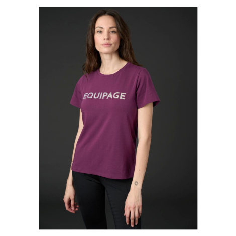 Tričko Telina Equipage, dámské, italian plum