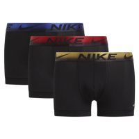 Nike ESSENTIAL MICRO 3PK Pánské boxerky, černá, velikost