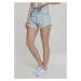 Ladies Denim Hotpants - white