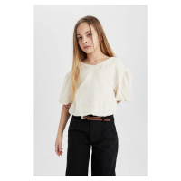 DEFACTO Girl Short Sleeve Blouse