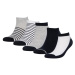 DEFACTO Men's 5-Piece Cotton Booties Socks