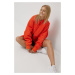 Větrovka adidas by Stella McCartney H59970 oranžová barva, přechodná, oversize