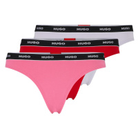 HUGO BOSS Dámská tanga 3Pack