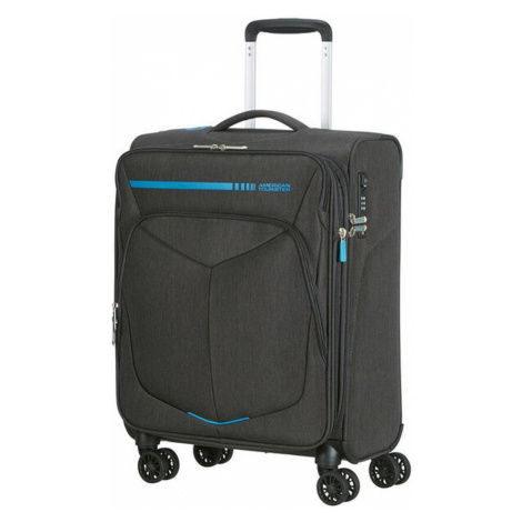American Tourister Kabinový cestovní kufr Summerfunk Neon EXP 43/46 l - modrá