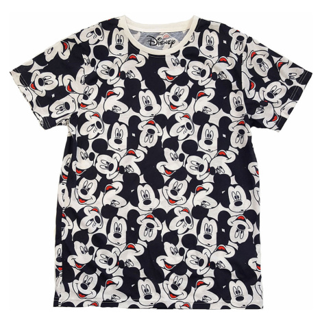 Mickey Mouse tričko, AOP Heads, pánské RockOff