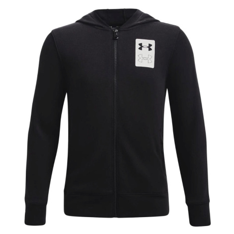 Under Armour UA Rival Terry FZ Hoodie-BLK J 1370208-001 - black