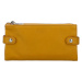 Moderní dámská kožená peněženka Sildano Katana, žlutá