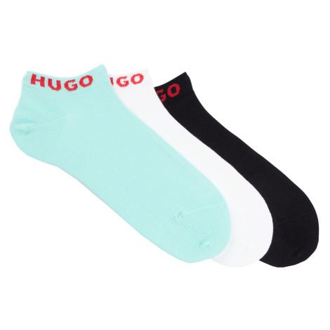 Hugo Boss 3 PACK - dámské ponožky HUGO 50516397-962
