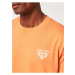Oranžové pánské tričko s potiskem na zádech Oakley